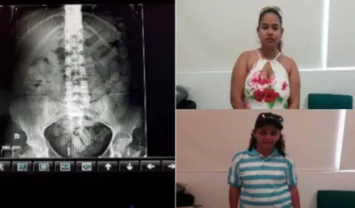 Las dos mujeres trataban de llevar la droga a Centroamérica.