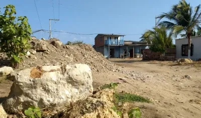 Sector donde ocurrieron los hechos en el sector La Cangrejera, en el corregimiento de La Playa.