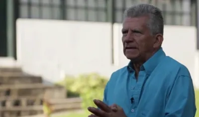 Aureliano Carbonell, negociador del ELN.