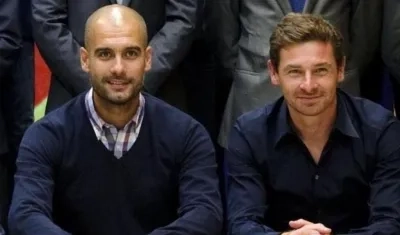 Pep Guardiola y André Villas-Boas.