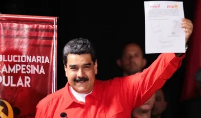 Nicolás Maduro, presidente de Venezuela.