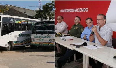Rueda de prensa en la que se dieron los resultados de esta estrategia.