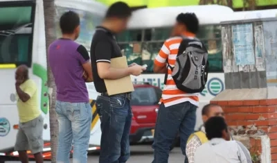 El número de personas ocupadas en el total nacional fue 22,4 millones. 