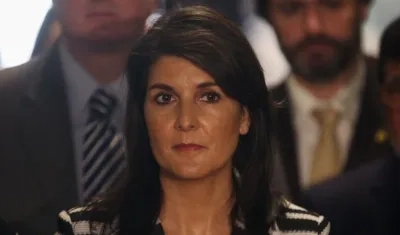 La embajadora de EE.UU. en la ONU, Nikki Haley.