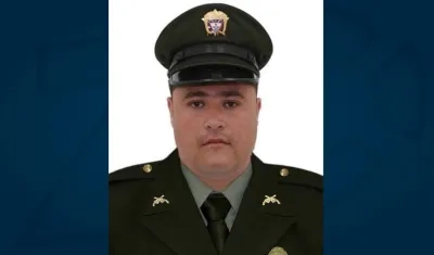 El patrullero Juan Gabriel Sepúlveda.