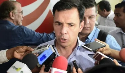 Guillermo Rivera, ministro del Interior.