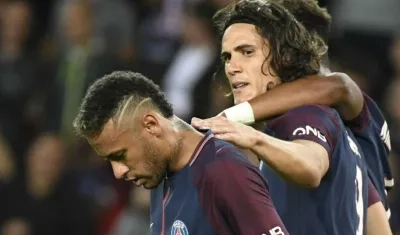 Neymar, delantero brasileño. 