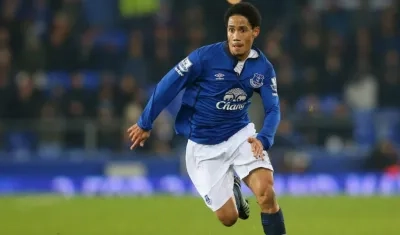 Steven Pienaar, jugador sudafricano. 