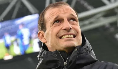 Massimiliano Allegri. técnico de la Juventus. 