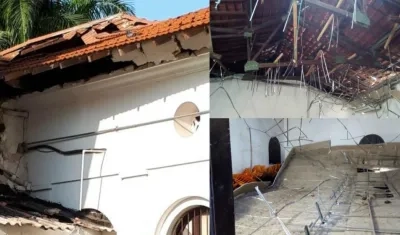 Se desplomaron otros dos techos en salones de Bellas Artes.