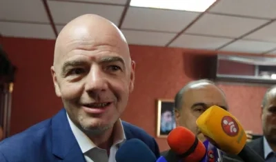 Giani Infantino, presidente de la FIFA. 