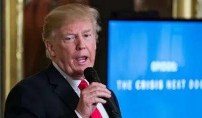 Donald Trump, presidente de Estados Unidos.