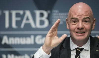 Gianni Infantino, presidente de la FIFA. 