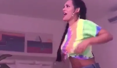 La modelo barranquillera Andrea Valdiri.