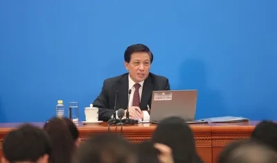 Zhang Yesui, portavoz del plenario de la Asamblea Nacional Popular (ANP, legislativo).