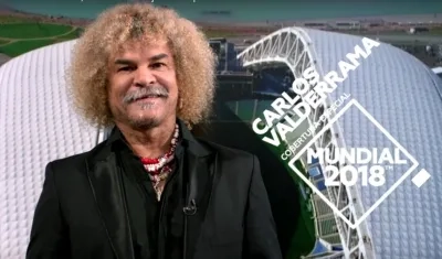Carlos 'El Pibe' Valderrama.