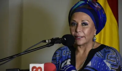 Piedad Córdoba, candidata presidencial.
