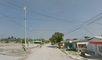 Barrio Las Malvinas, donde sucedió el hecho.