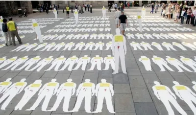 La Defensoría del Pueblo registró entre enero de 2016 y el 27 de febrero de este año un total 282 asesinatos de líderes sociales.