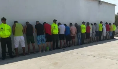 Estos son los capturados por la Policía en el operativo por microtráfico y abuso sexual.