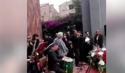 Funeral de Juancho Torres.