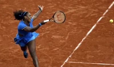 Serena Williams, tenista norteamericana. 