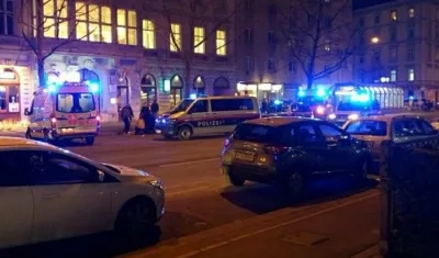 Los tres heridos en Viena fueron trasladados a una clínica.