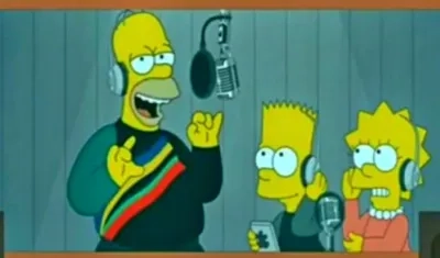 Los Simpson cantan Dura de Daddy Yankee.