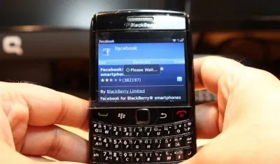 Blackberry denunció a Facebook.