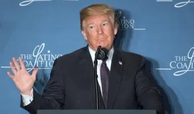 Donald Trump, presidente de Estados Unidos.