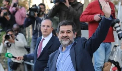 El candidato a presidente del Gobierno catalán, Jordi Sánchez.