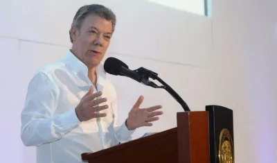 Juan Manuel Santos.