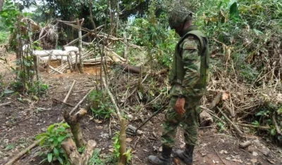 Tropas desplegadas en el área continúan con las operaciones militares para neutralizar nuevos atentados del ELN.