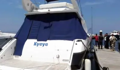 La Fiscalía General de la Nación detectó en últimas horas el ingreso de una lujosa embarcación a aguas colombianas