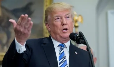 Donald Trump, presidente de Estados Unidos.