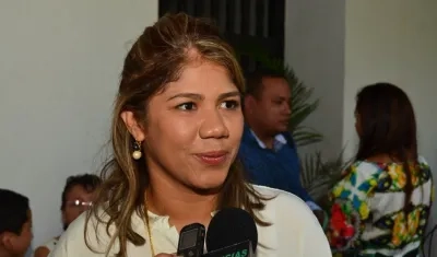 La candidata Zoila Luna Montenergo.