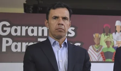 El Ministro del Interior, Guillermo Rivera Flórez