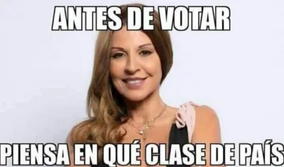 El meme dedicado a Amparo Grisales.