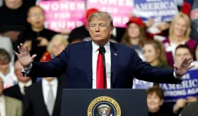 Donald Trump, presidente de Estados Unidos.