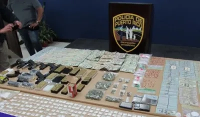 Los capturados eran responsables de la venta de droga.