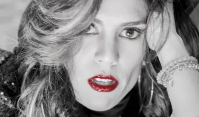 La cantante barranquillera Sofy.