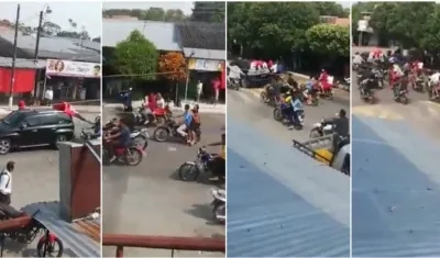 Momentos de la caravana.