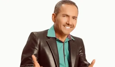 El cantante Jorge Luis Hortúa.
