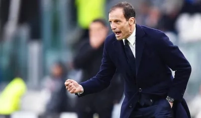 Massimiliano Allegri, técnico de la Juventus. 