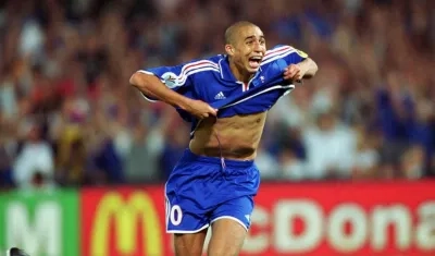 David Trezeguet fue uno de los grandes goleadores de Francia. 