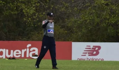 Alexis Mendoza, técnico de Junior. 