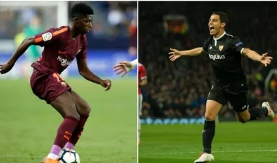 Dembelé y Ben Yedder.