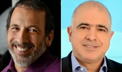 José Manuel Daes, presidente de Tecnoglass Inc, y Christian Daes, Director Operativo de Tecnoglass Inc.