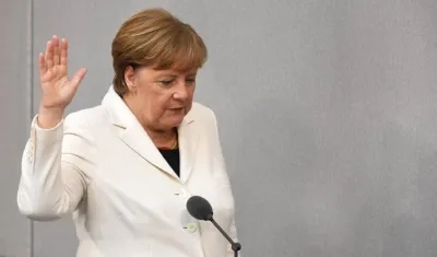 Angela Merkel.