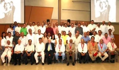 Agremiados de Acord Atlántico. 